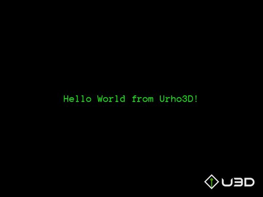 U3D Sample: 01_HelloWorld